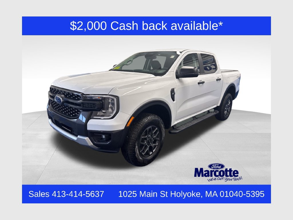 New 2026 Ford Ranger XLT w/ Trailer Tow Package AWD/4WD 360° Tour