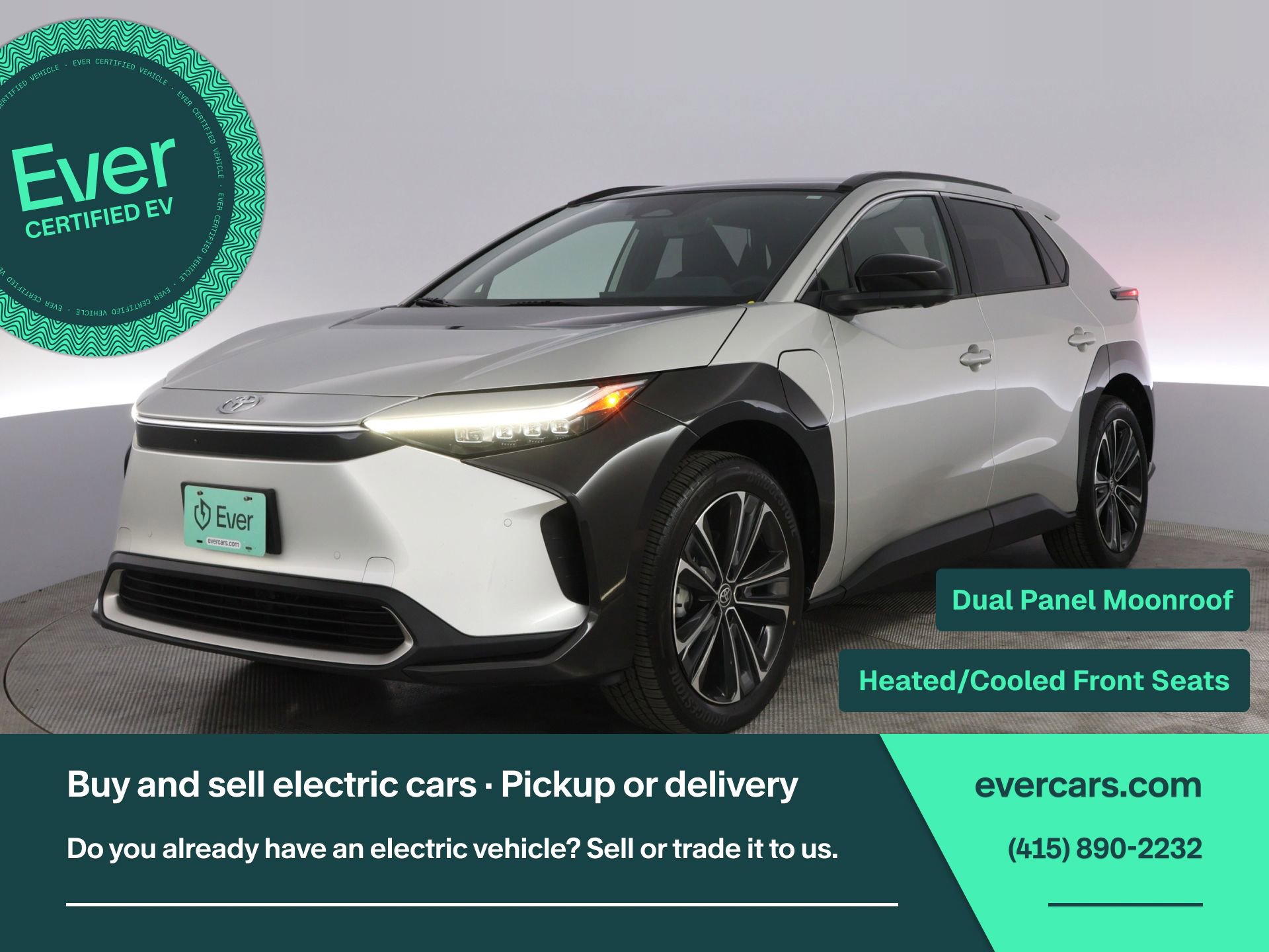 Used 2023 Toyota bZ4X Limited w/ Weather Package image 1