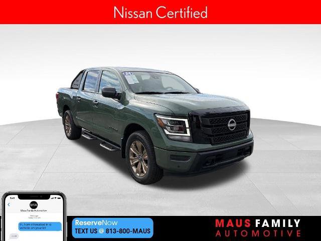 Certified 2024 Nissan Titan SV w/ SV Bronze Edition Package image 1