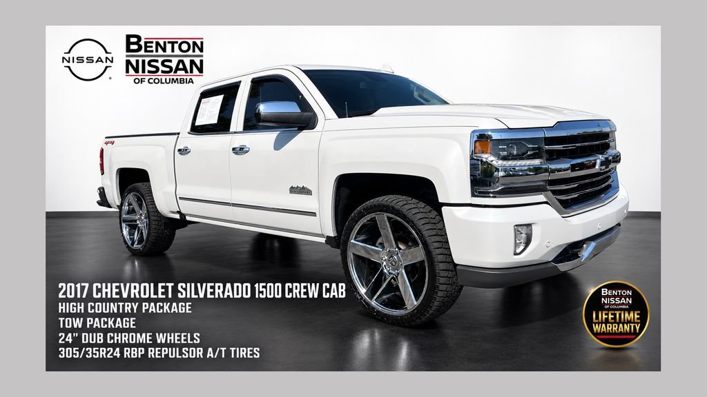 Used 2017 Chevrolet Silverado 1500 High Country AWD/4WD image 1