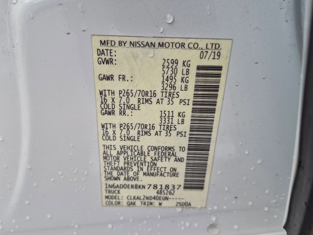 Used 2019 Nissan Frontier SV RWD image 15