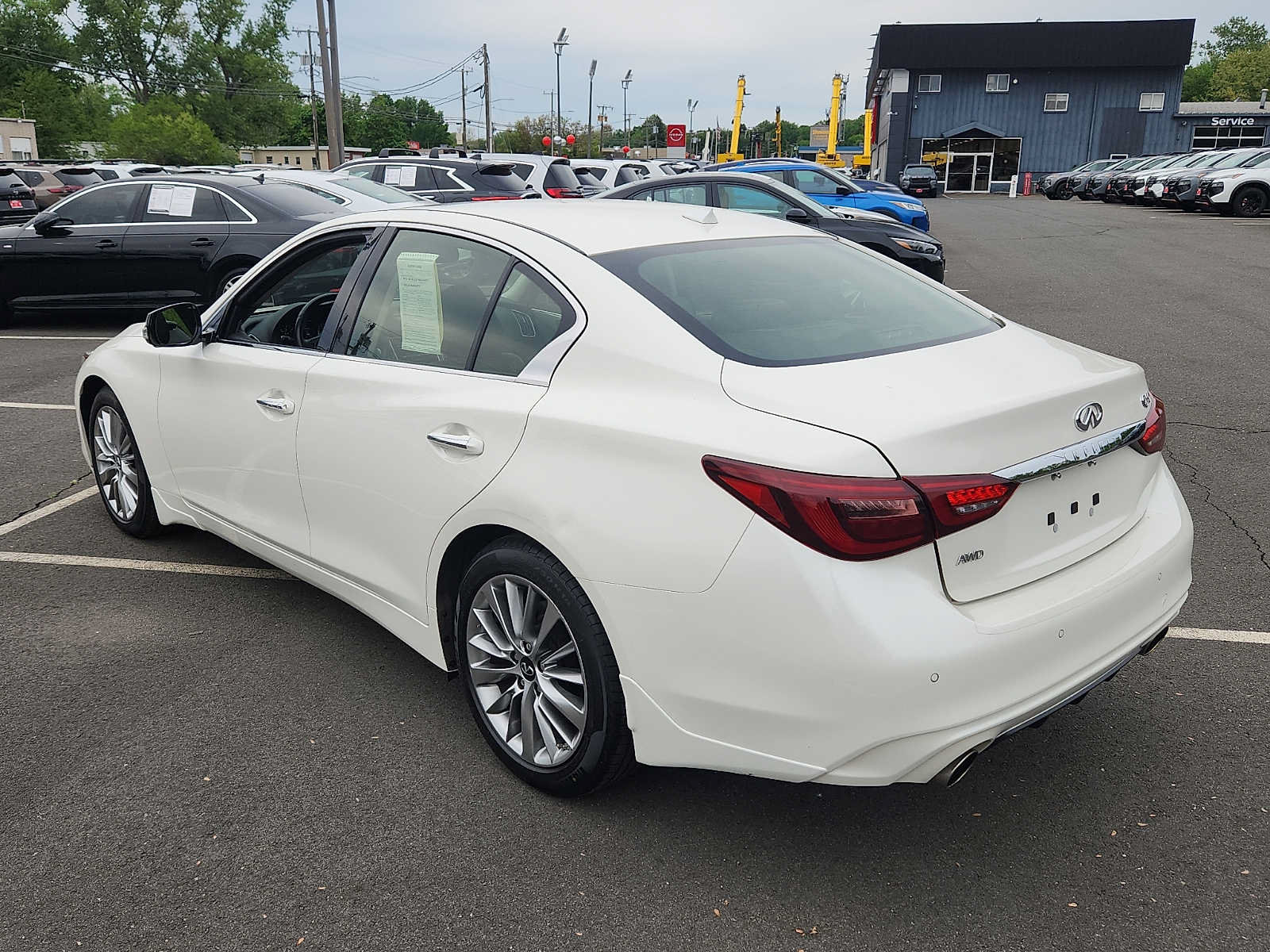 Used 2023 INFINITI Q50 Luxe w/ Cargo Package AWD/4WD image 6