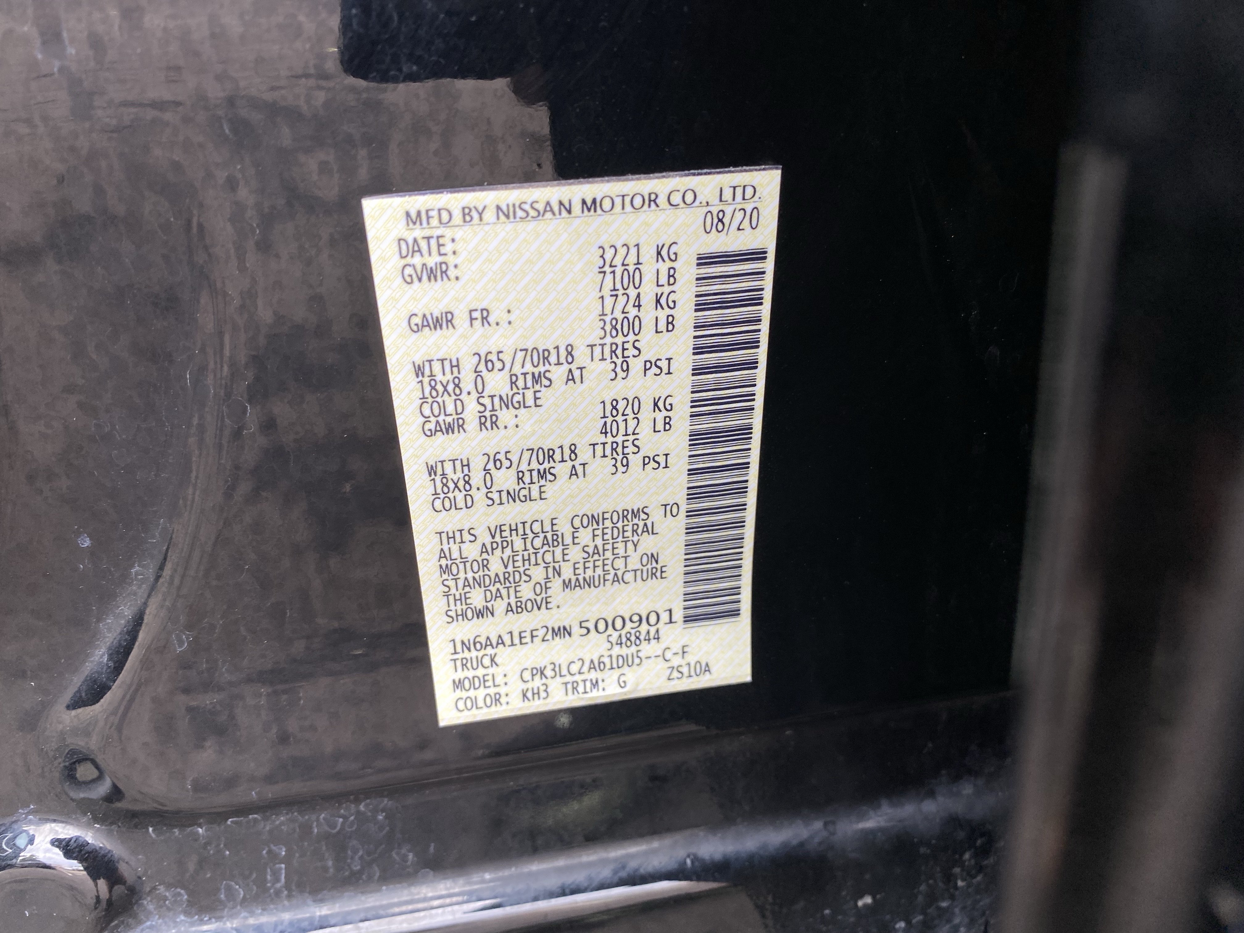 Used 2021 Nissan Titan SV w/ SV Convenience Package RWD image 32