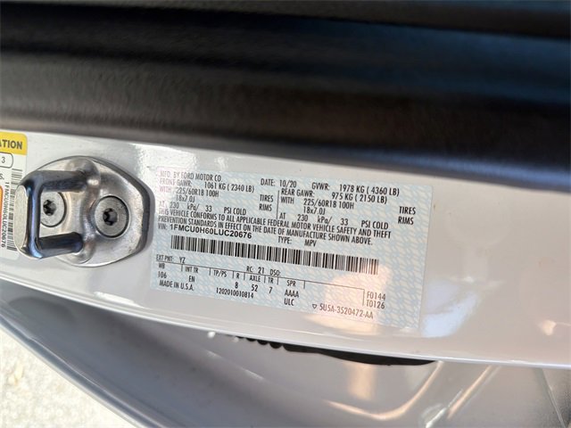 Used 2020 Ford Escape SEL image 33