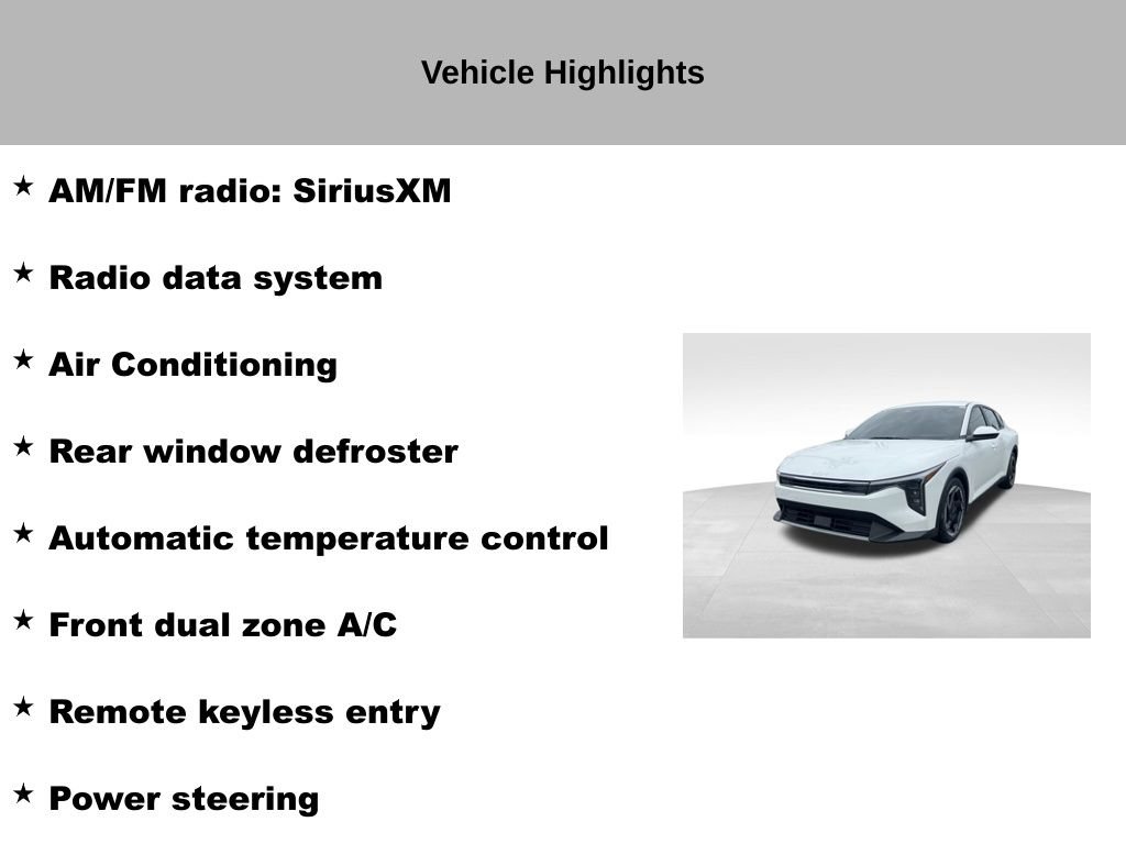Certified 2025 Kia K4 EX FWD image 19