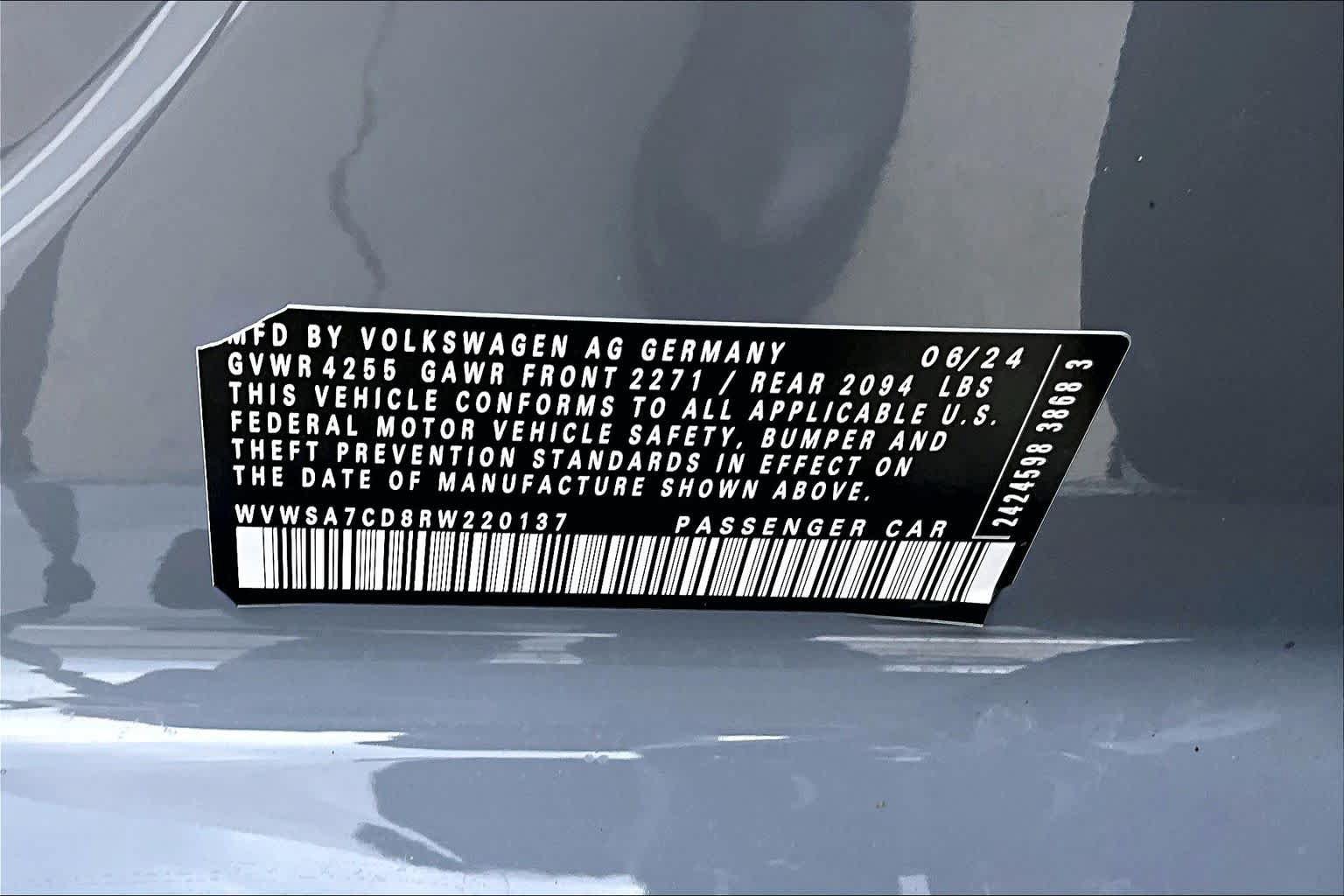 Used 2024 Volkswagen GTI SE FWD image 33