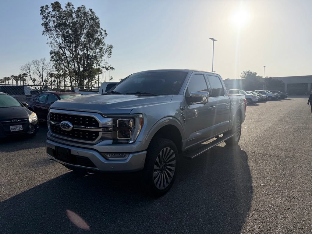 Certified 2021 Ford F150 Platinum w/ Equipment Group 701A High AWD/4WD image 1