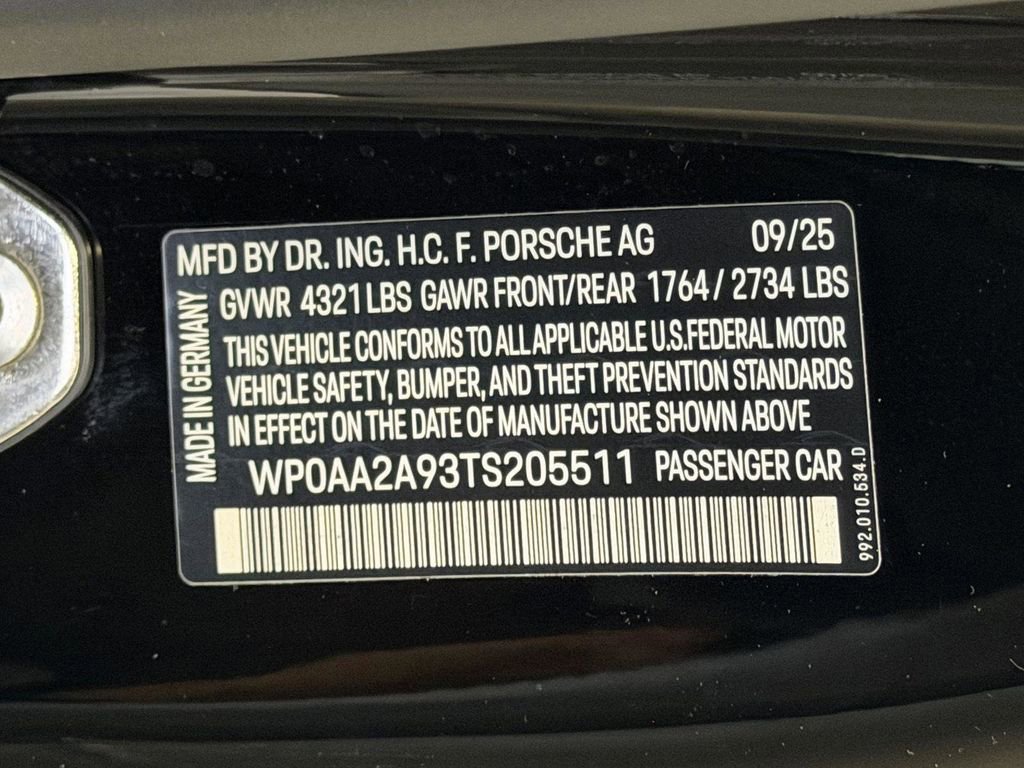 New 2026 Porsche 911 Carrera RWD image 25