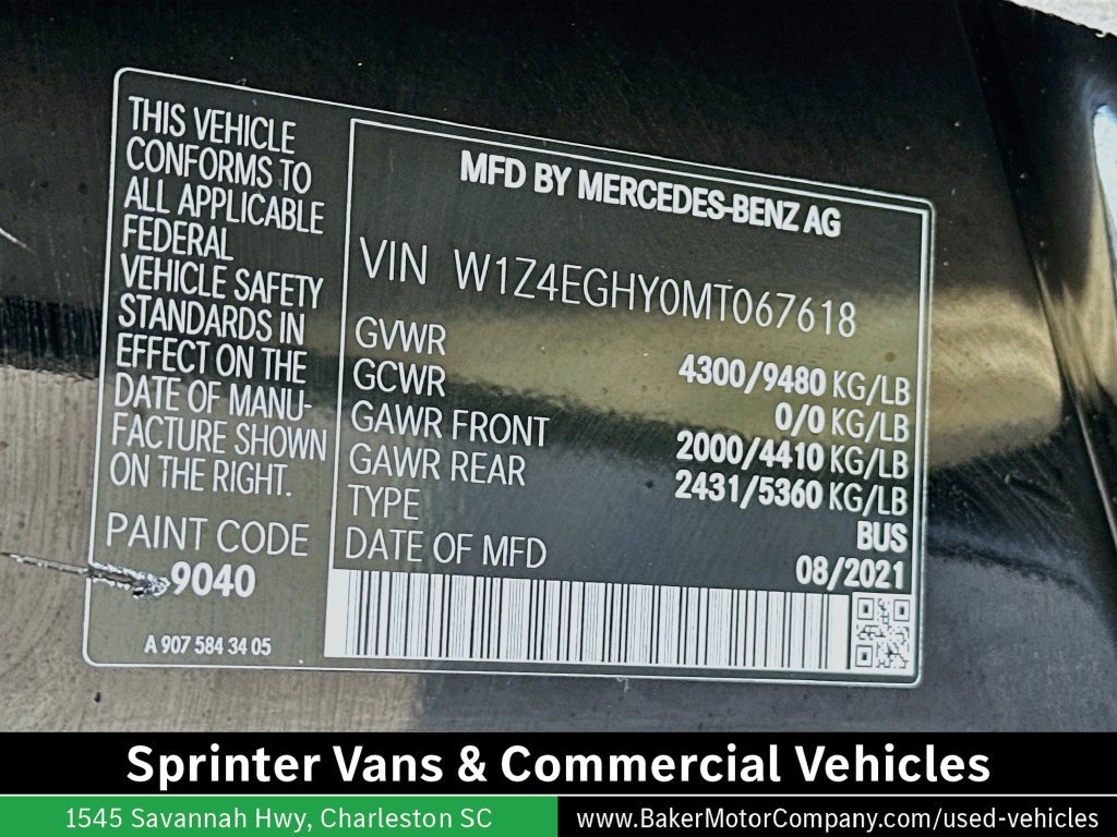 Used 2021 Mercedes-Benz Sprinter 2500 image 20