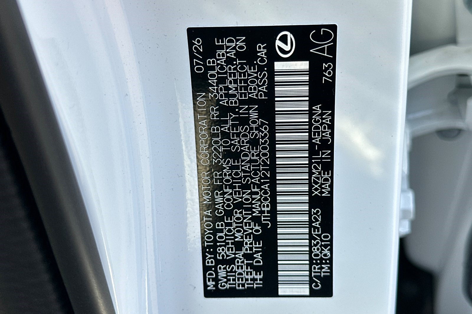 New 2026 Lexus ES 350e w/ Convenience Package FWD image 23