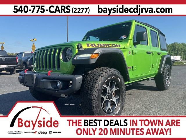 Used 2020 Jeep Wrangler Unlimited Rubicon w/ Steel Bumper Group