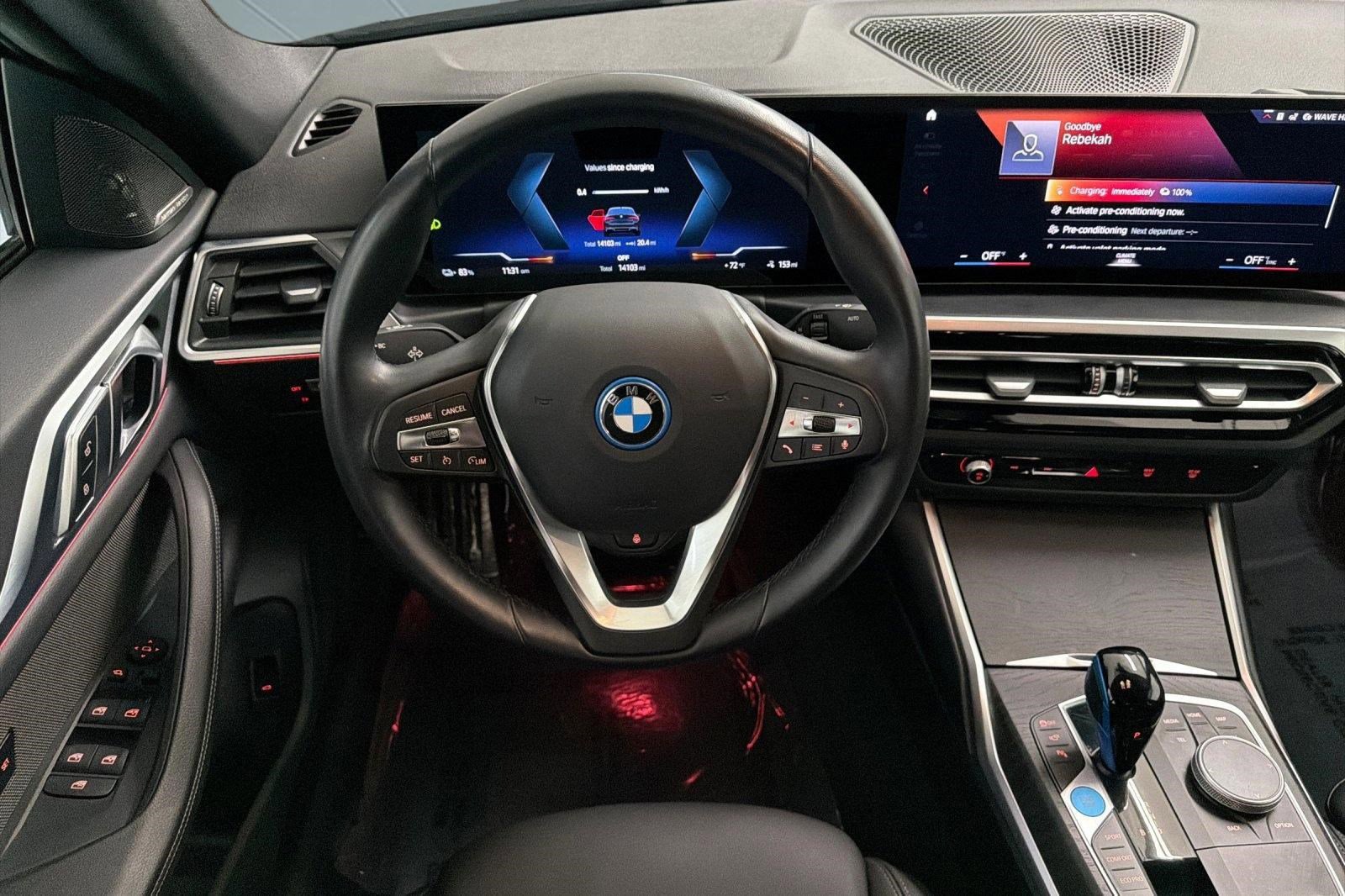 Used 2023 BMW i4 eDrive35 w/ Premium Package image 28