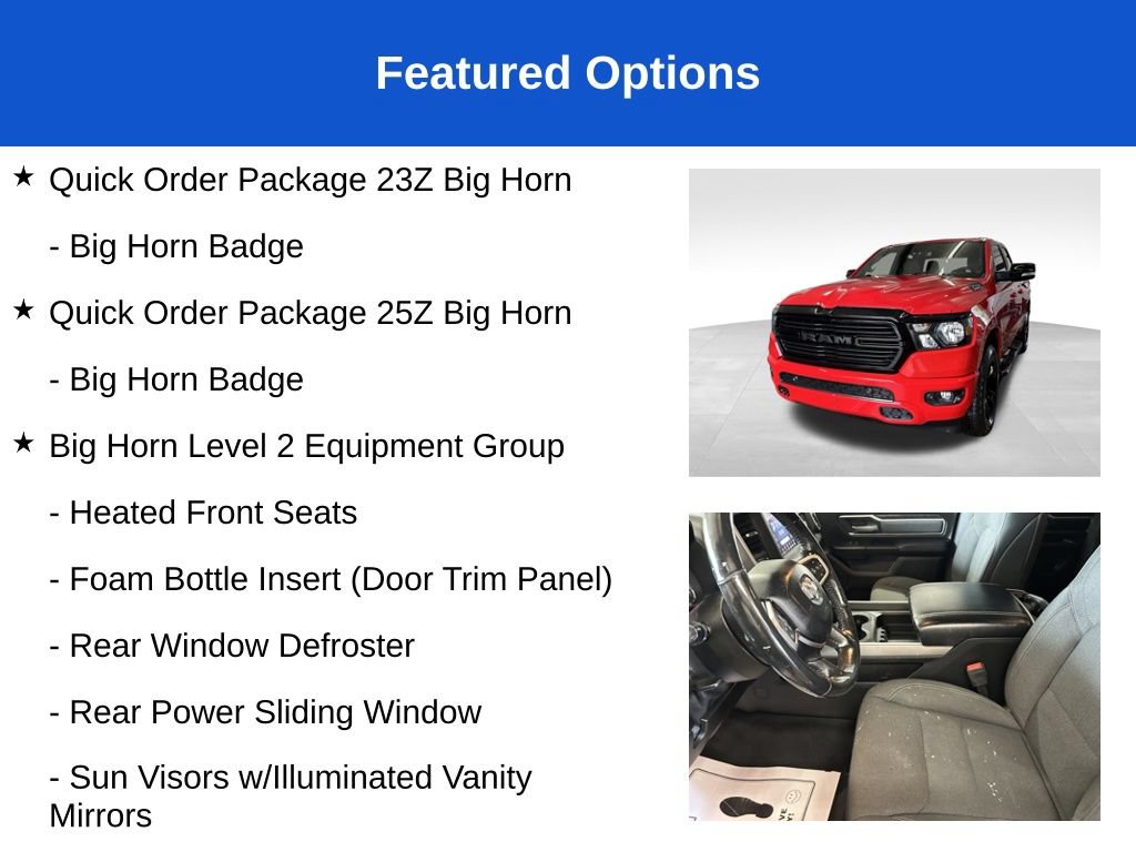 Used 2021 RAM 1500 Big Horn AWD/4WD image 3