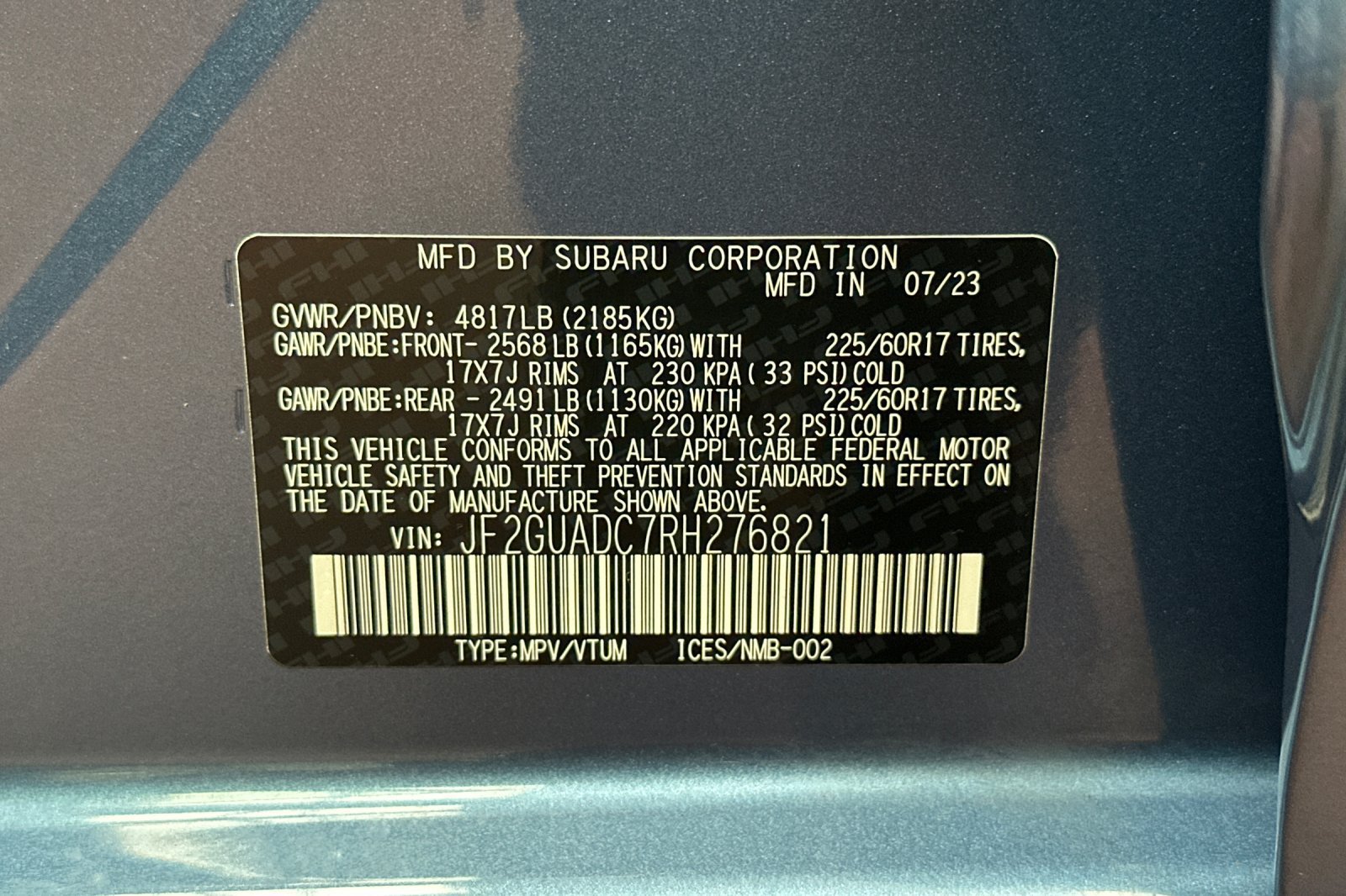 Used 2024 Subaru Crosstrek 2.0i Premium AWD/4WD image 36