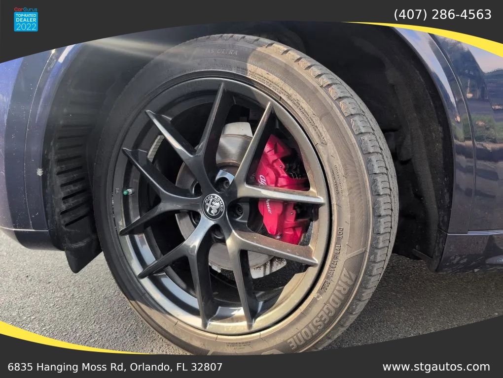 Used 2021 Alfa Romeo Stelvio Ti w/ Nero Edizione AWD/4WD image 32