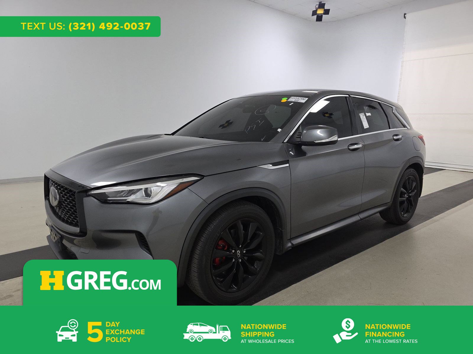 Used 2021 INFINITI QX50 Pure AWD/4WD image 1