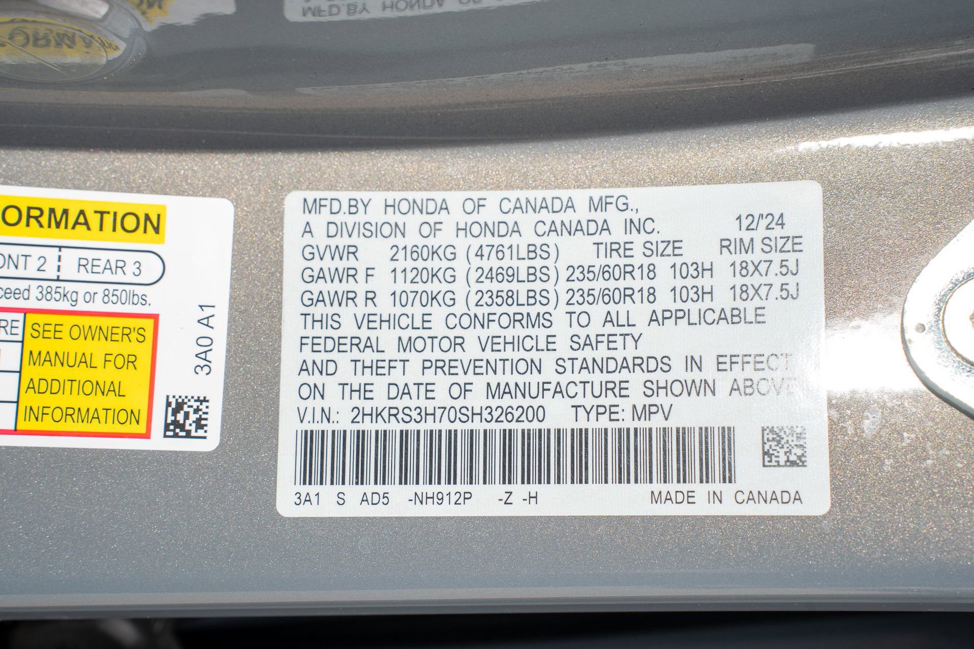 Certified 2025 Honda CR-V EX-L image 38