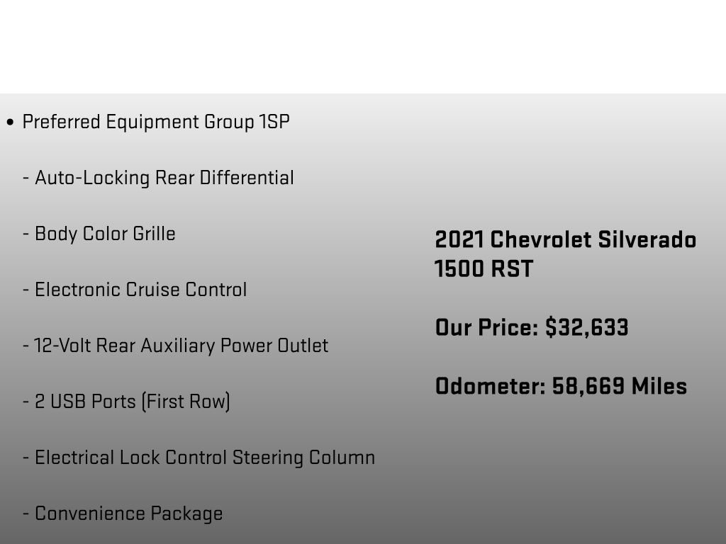 Used 2021 Chevrolet Silverado 1500 RST image 18