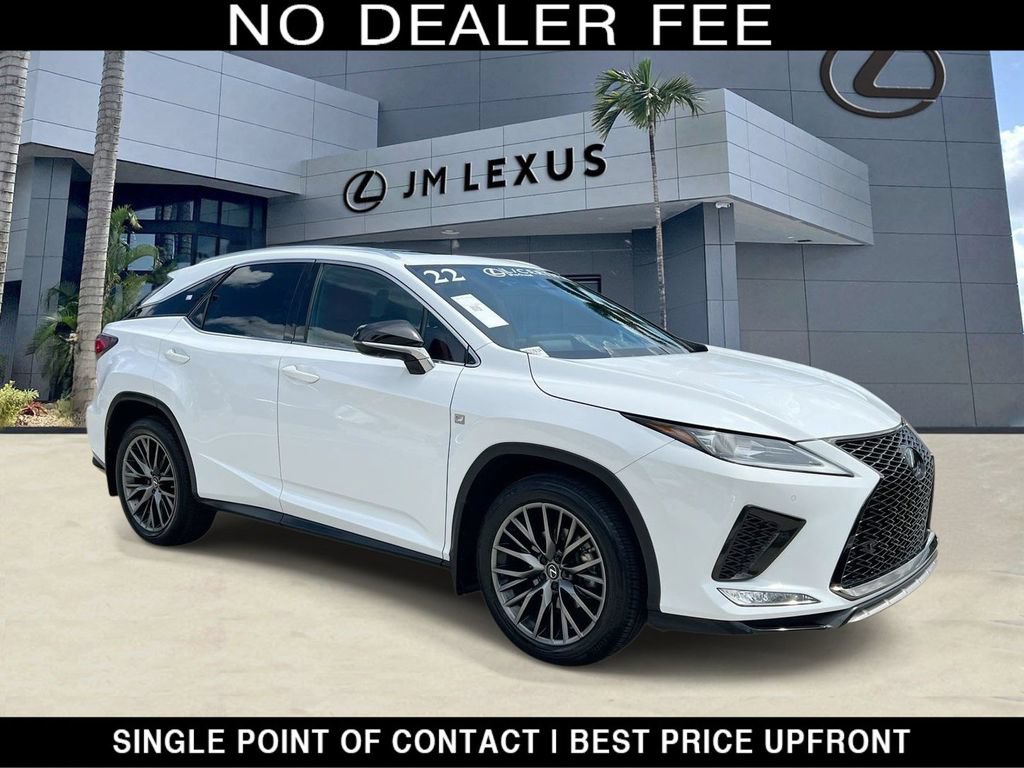 Certified 2022 Lexus RX 350 F Sport w/ Accessory Package AWD/4WD image 1