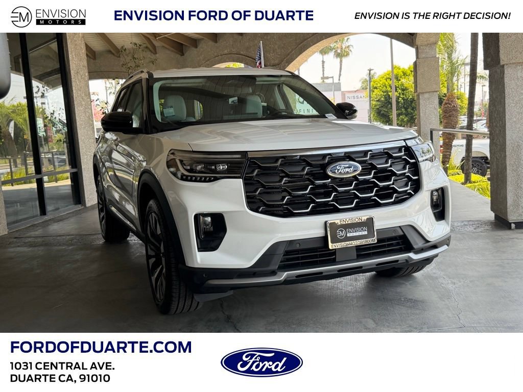 New 2026 Ford Explorer Platinum w/ LUX Leather Package