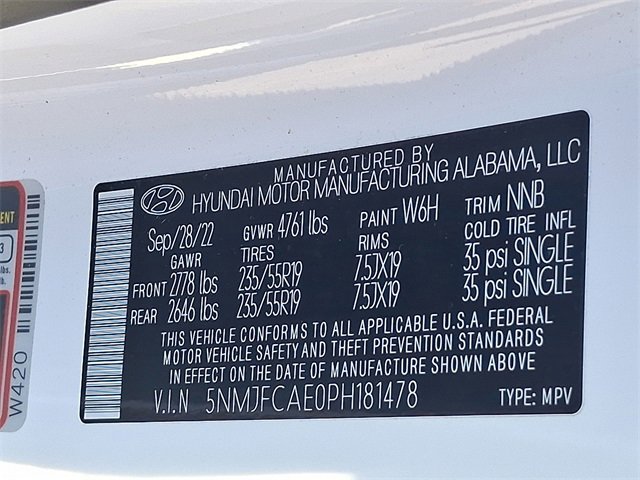 Certified 2023 Hyundai Tucson SEL w/ Convenience Package image 25