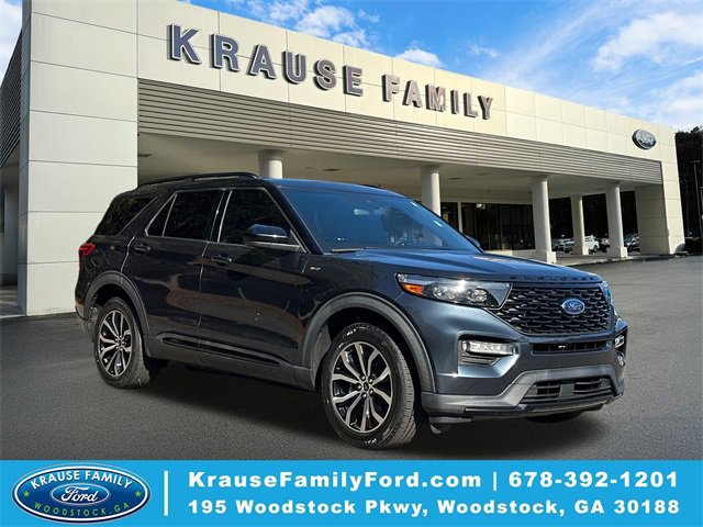 Certified 2022 Ford Explorer ST-Line w/ Class IV Trailer Tow Package image 1