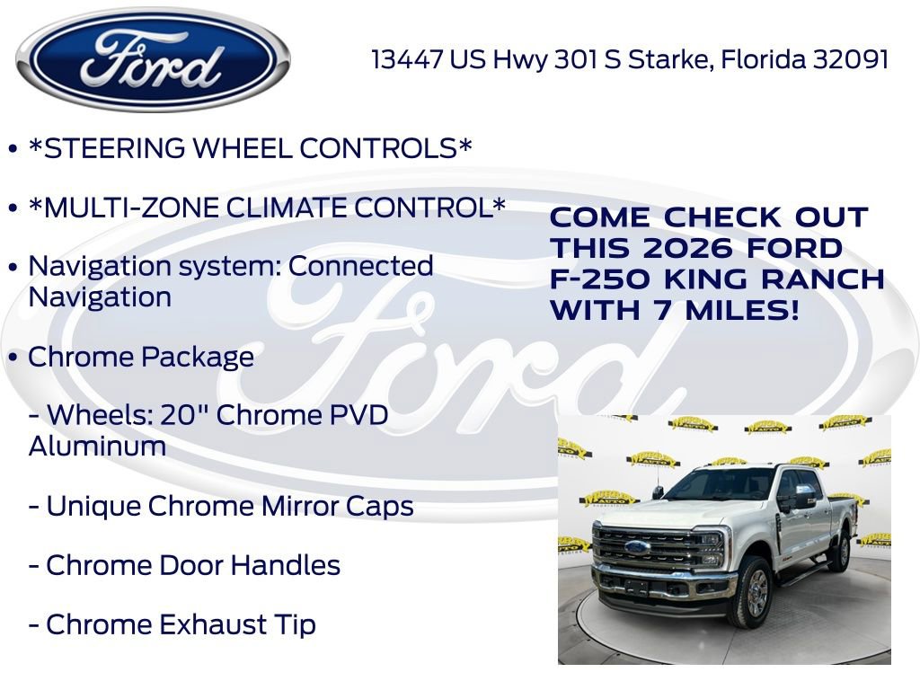 New 2026 Ford F250 King Ranch image 15