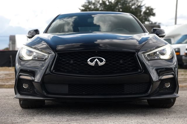 Used 2018 INFINITI Q50 Red Sport 400 w/ Sensory Package (Sport) RWD image 20