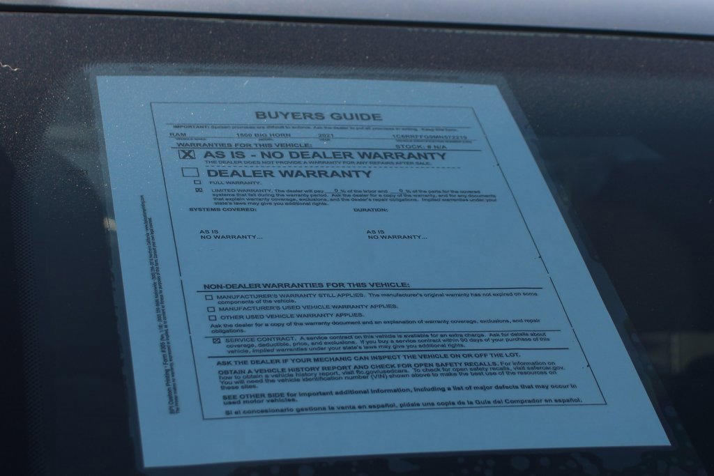 Used 2021 RAM 1500 Big Horn image 49