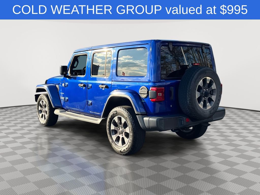 Certified 2018 Jeep Wrangler Unlimited Sahara image 8