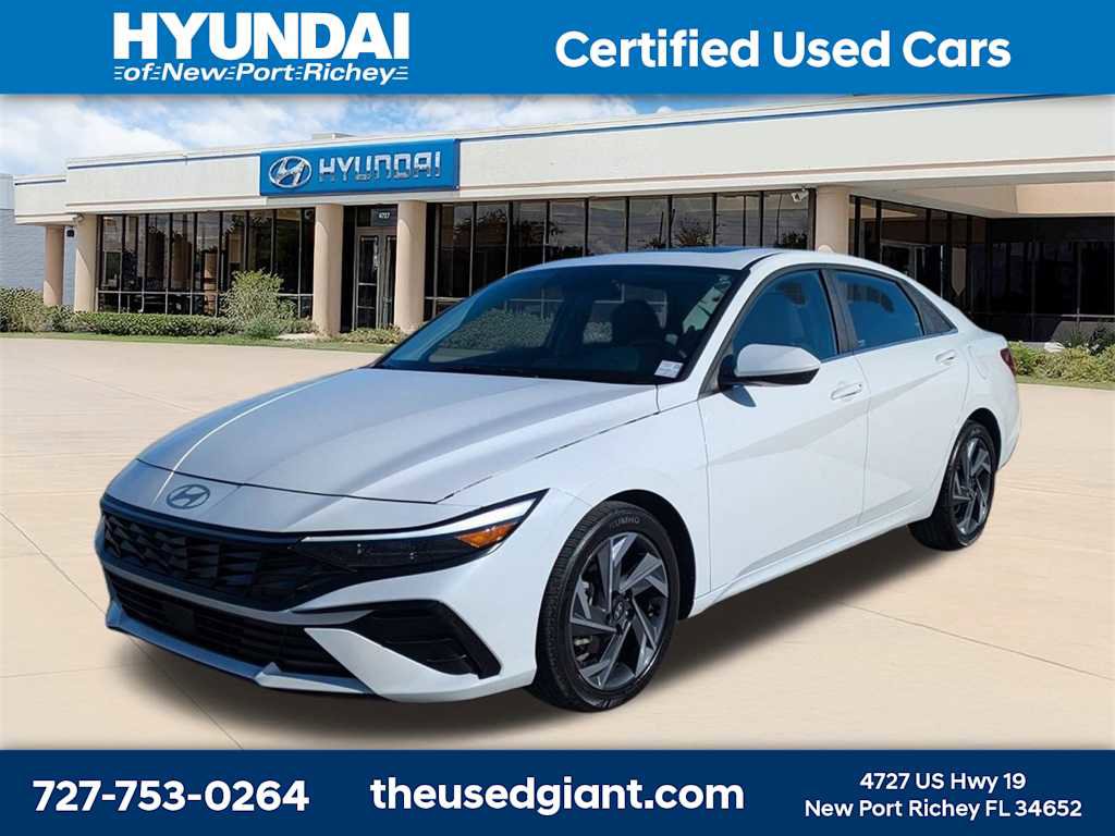 Certified 2025 Hyundai Elantra SEL