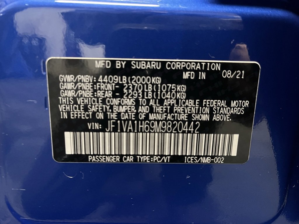 Used 2021 Subaru WRX Limited image 24