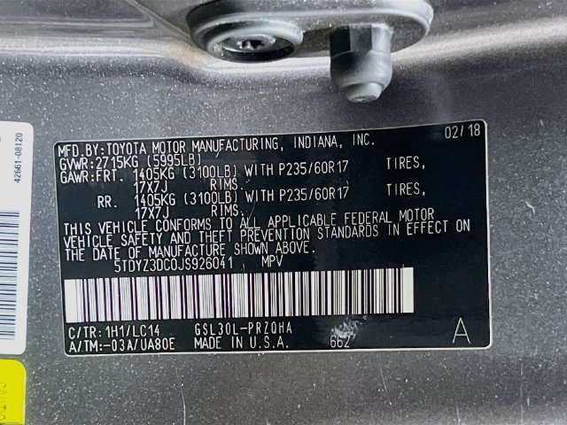 Used 2018 Toyota Sienna XLE w/ XLE Navigation Package FWD image 35