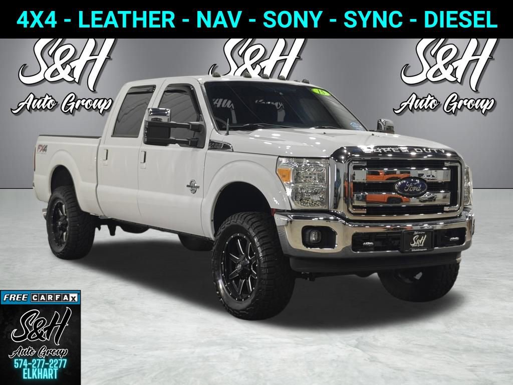 Used 2015 Ford F250 Lariat w/ Chrome Package image 1