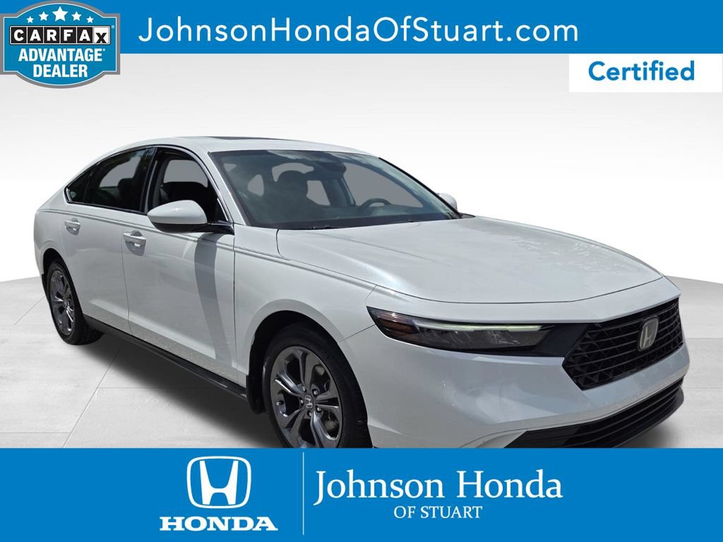 Certified 2024 Honda Accord EX