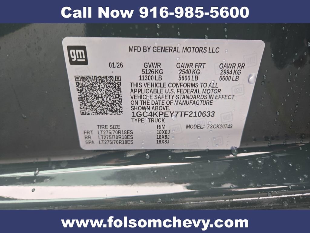 New 2026 Chevrolet Silverado 2500 LTZ w/ LTZ Convenience Package image 28