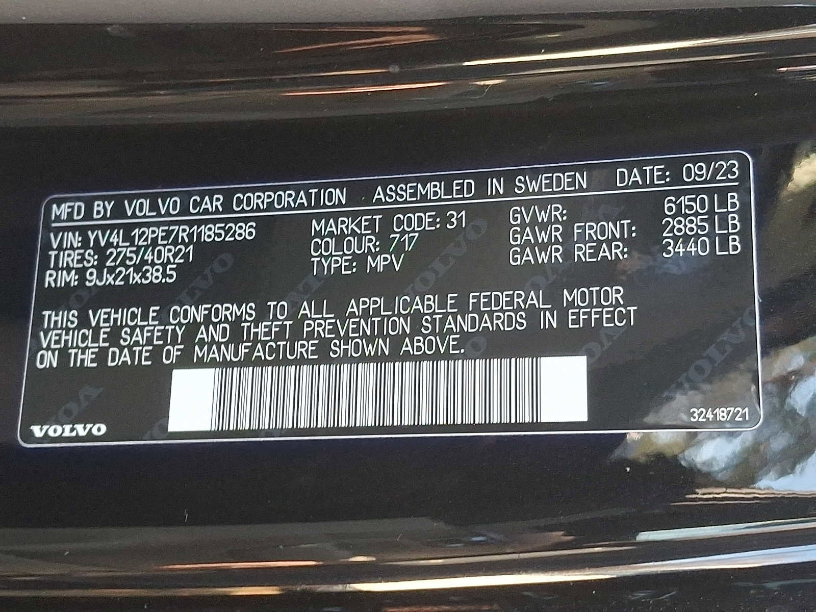 Used 2024 Volvo XC90 B5 Plus w/ Protection Package Premier AWD/4WD image 24