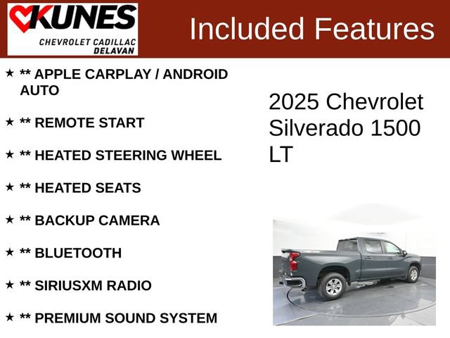 Used 2025 Chevrolet Silverado 1500 LT AWD/4WD image 3