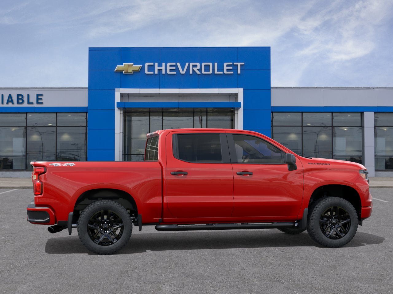 New 2026 Chevrolet Silverado 1500 Custom w/ Turbomax Blackout Package AWD/4WD image 5