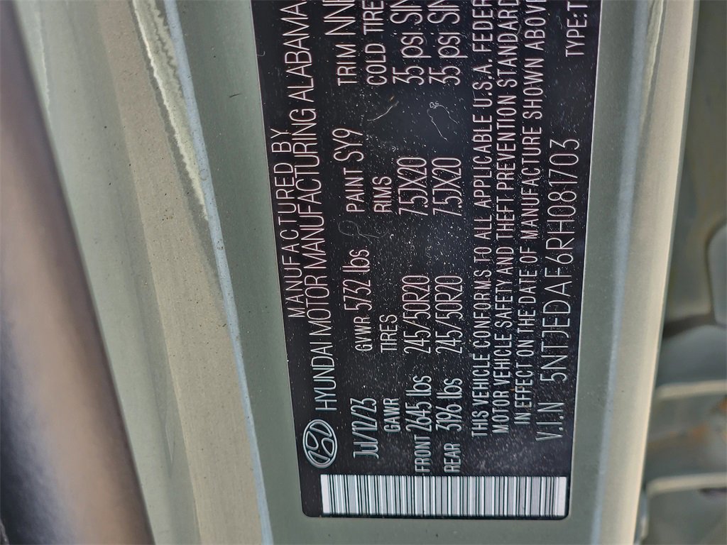 Used 2024 Hyundai Santa Cruz Limited image 26