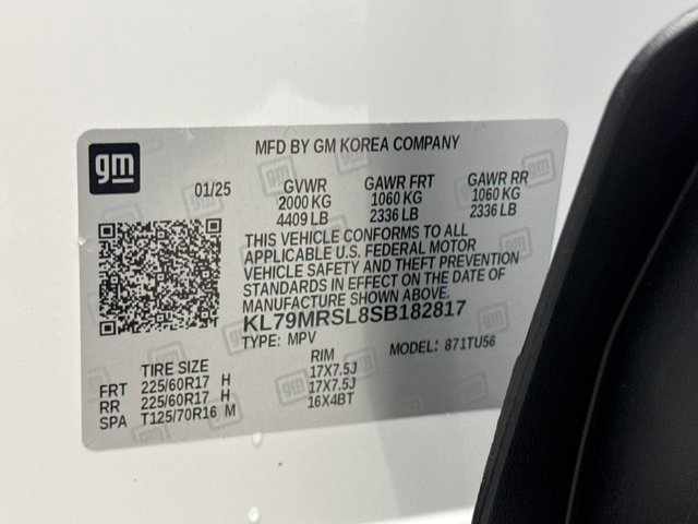 Used 2025 Chevrolet TrailBlazer LT w/ Driver Confidence Package AWD/4WD image 20