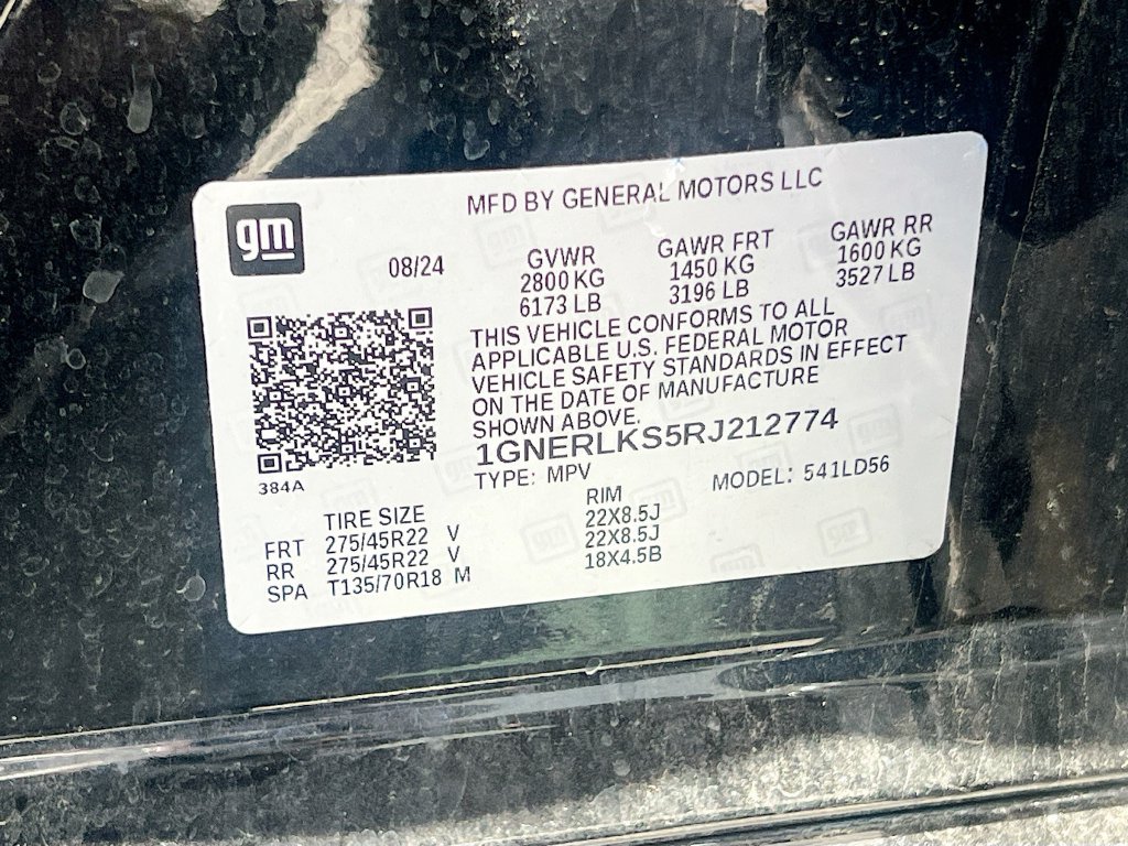 Used 2024 Chevrolet Traverse RS w/ LPO, Floor Liner Package FWD image 35