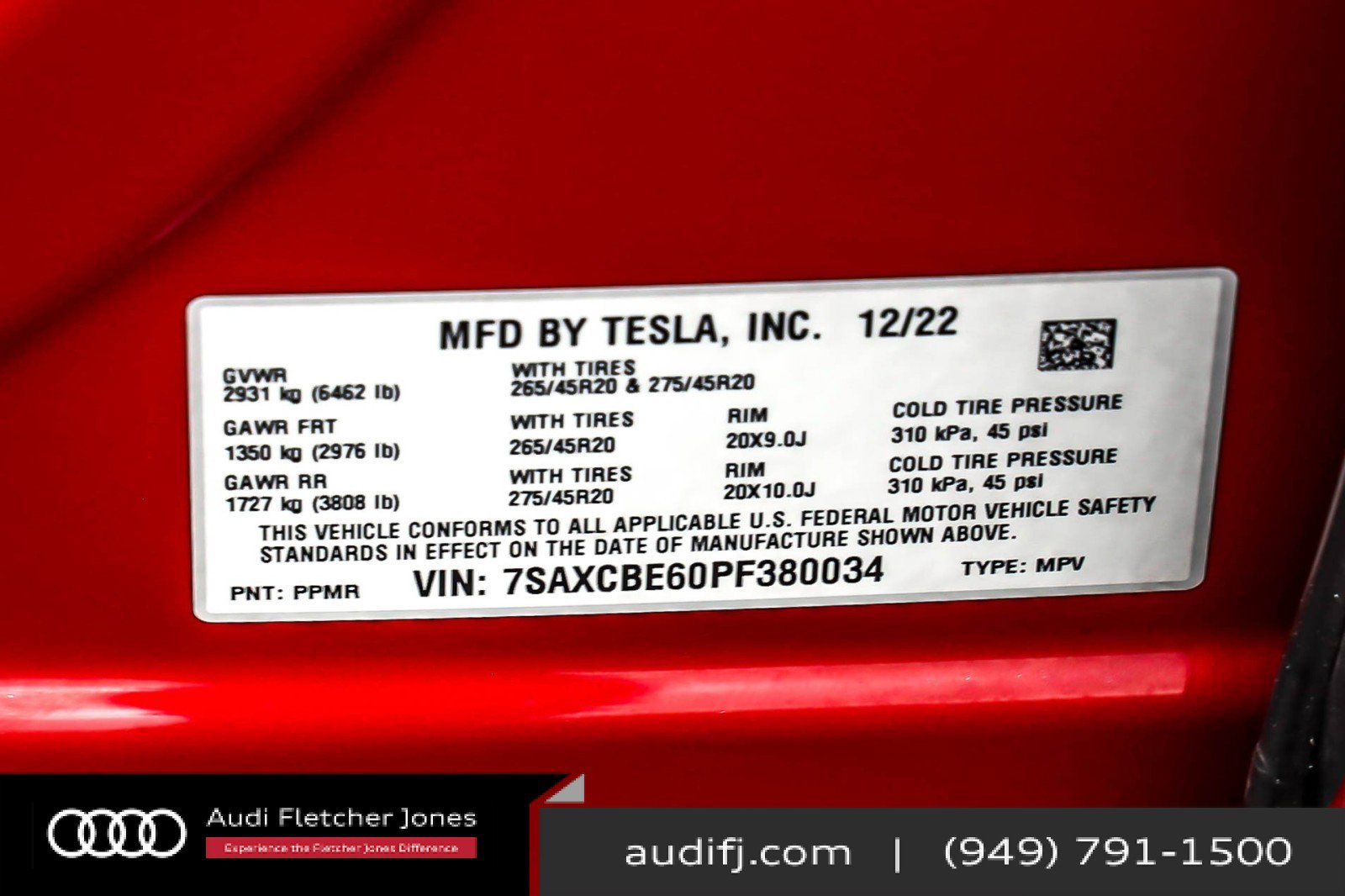 Used 2023 Tesla Model X Plaid image 24