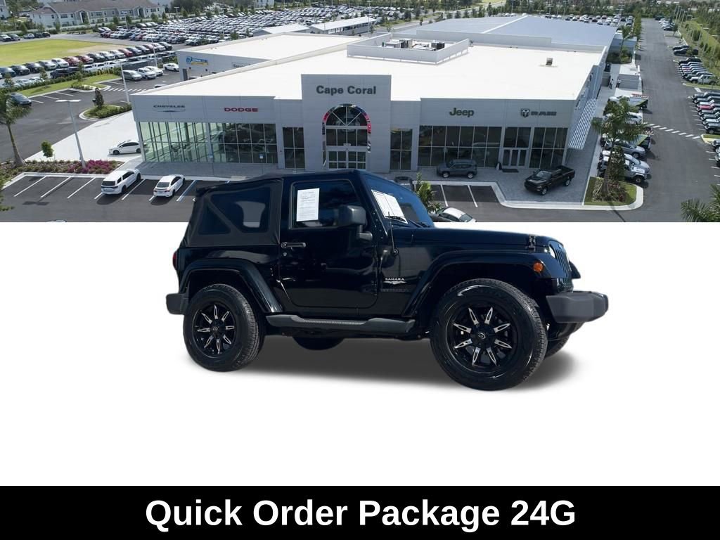 Used 2015 Jeep Wrangler Sahara w/ Connectivity Group AWD/4WD image 3