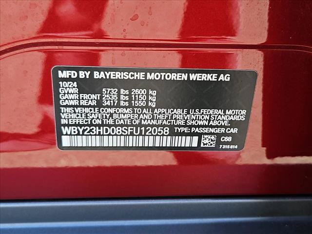 Certified 2025 BMW i4 eDrive40 w/ Driving Assistance Package RWD image 25