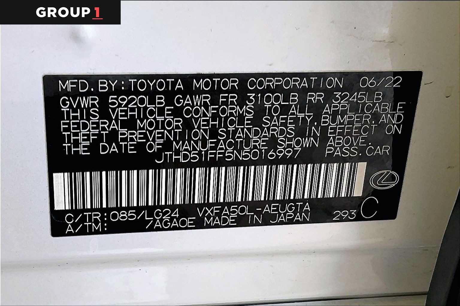 Used 2022 Lexus LS 500 w/ Interior Upgrade Package RWD image 34