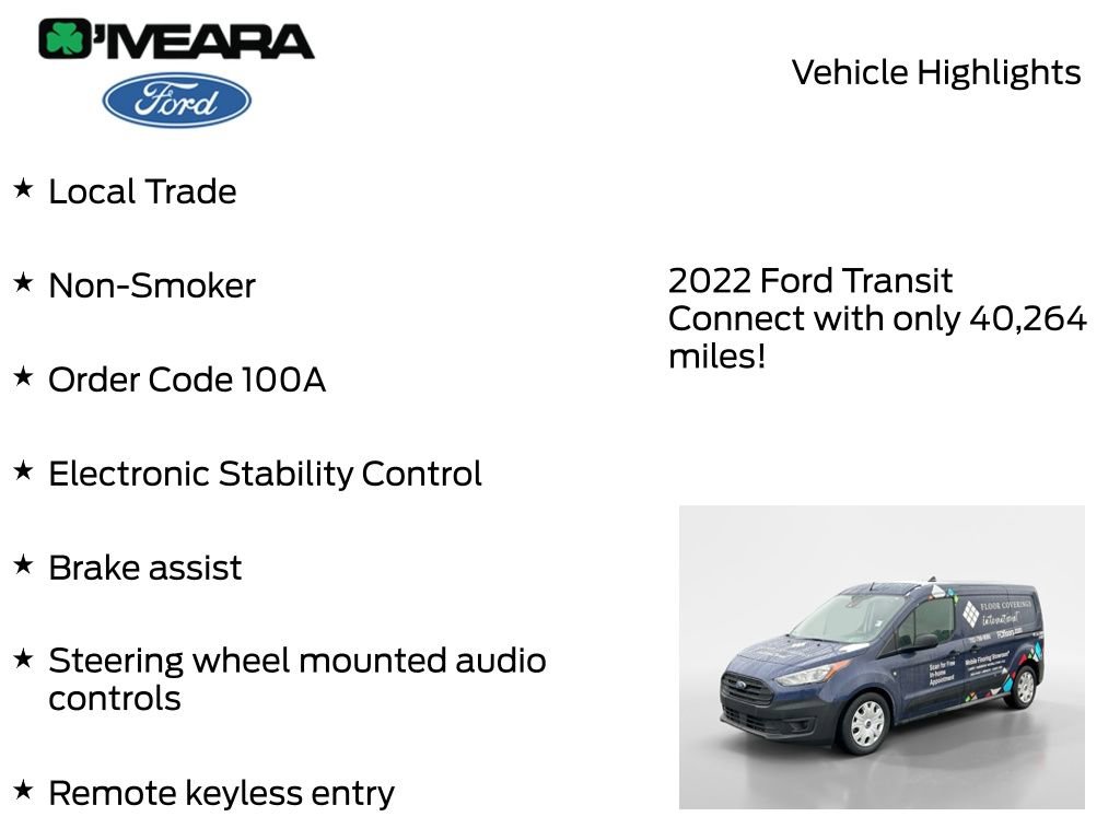 Used 2022 Ford Transit Connect XL FWD image 7