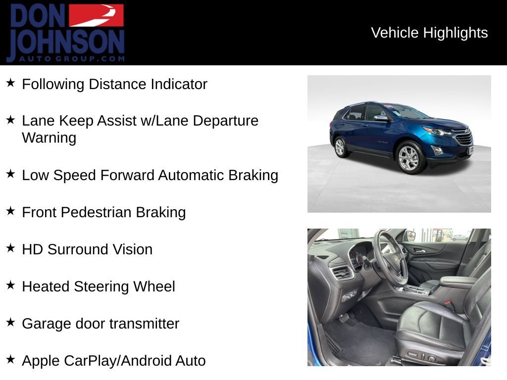 Used 2019 Chevrolet Equinox Premier AWD/4WD image 21