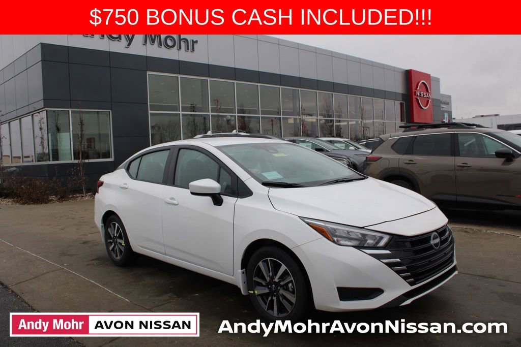 New 2025 Nissan Versa SV w/ Trunk Package