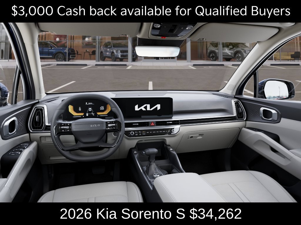 New 2026 Kia Sorento S w/ S Panoramic Sunroof Package FWD image 14